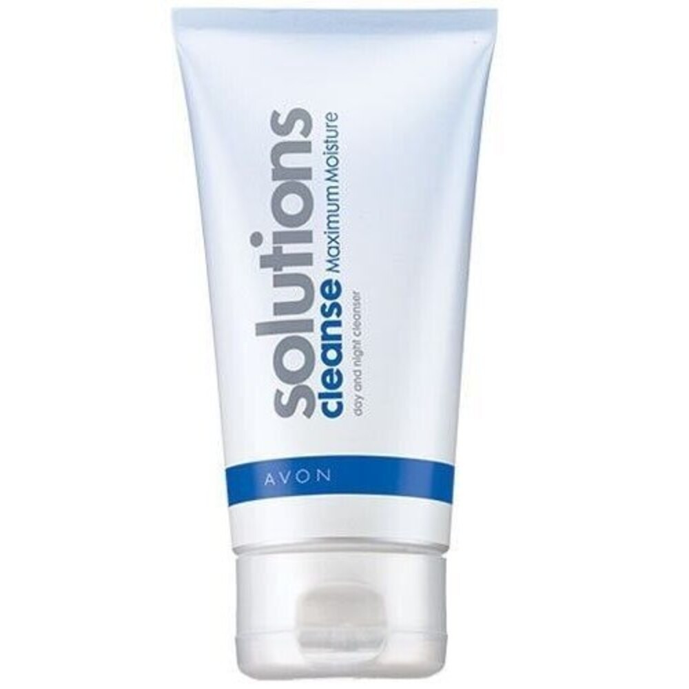 AVON Solutions Cleanse Maximum Moisture Day and Night Cleanser (5.0 floz) SEALED